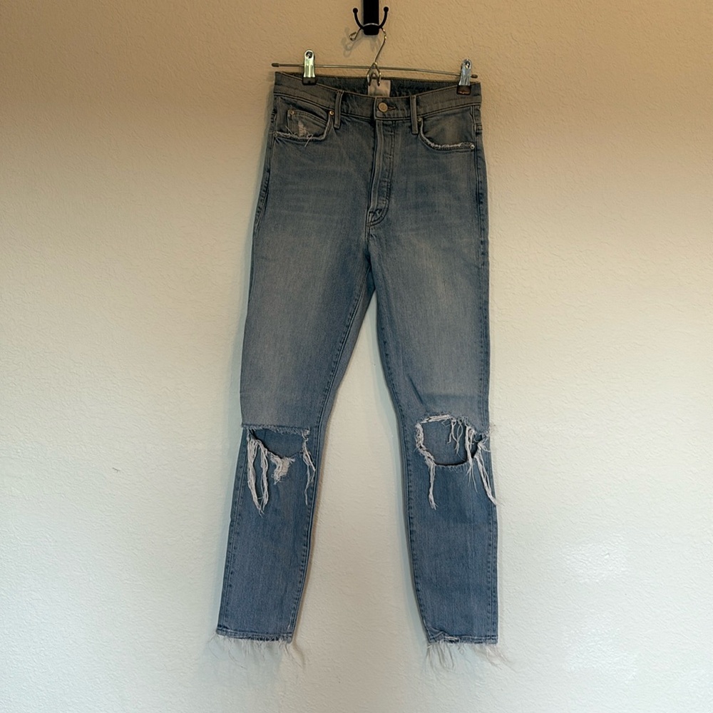 Mother high waist skinny jean